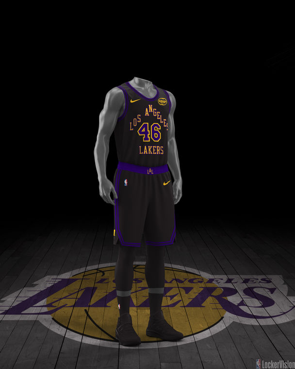 NBA LockerVision - Los Angeles Lakers - City Edition Edition